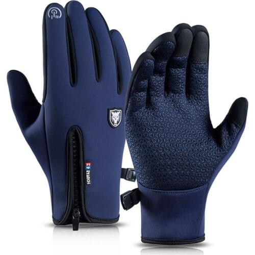 Sensitive Touch Screen Non-slip and Wear-Resistant Warm Gloves High Quality Windproof Out Full-Finger Sports Gloves