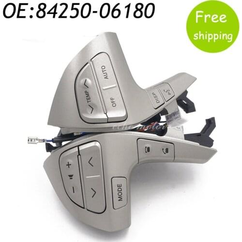 New 84250-06180 Bluetooth Steering Wheel Audio Control Switch For 2011-2013 Toyota Hilux 2.7L L4 84250-0K020 84250-0E220
