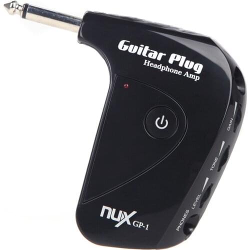 NUX GP-1 Portable Electric Guitar Amplifier Amp Mini Headphone Amp Built-in Distortion Effect Top Quality Guitar Parts