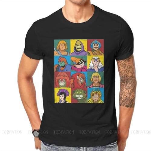 He-Man and the Masters of the Universe Friends T Shirt Classic Summer Plus size Cotton Mens Clothing Harajuku Crewneck TShirt