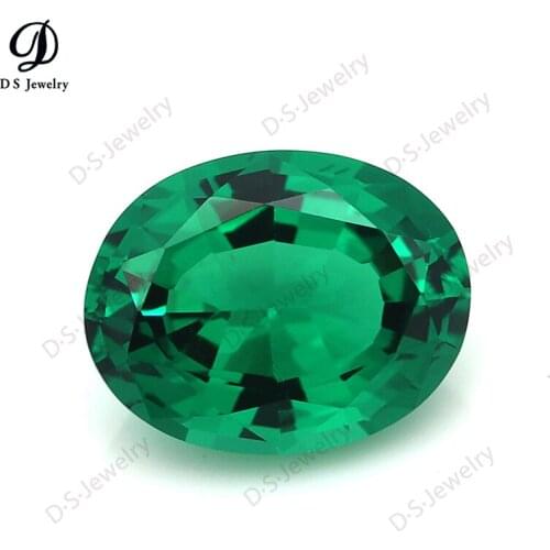 Wholesale Oval Cut Nanosital Gemstone Loose Stone For Jewelry Making