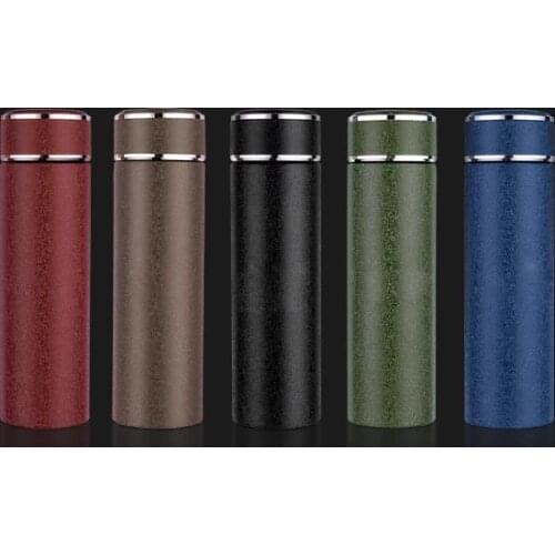 Promotional gift for the new 304 stainless steel business vacuum tea cup frosted iced paint