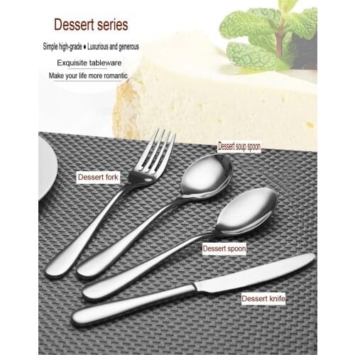 88-3 Series Dinnerware Steak Knife Fork Private Home Tableware Knife Fork Spoon Three Piece Upscale Western Knife Fork Two Piece