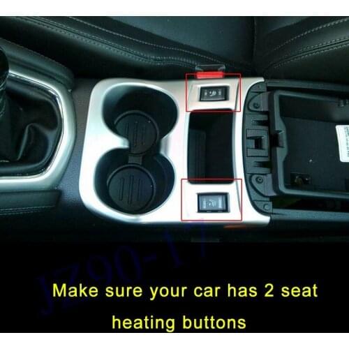 Only For Nissan Qashqai 2014 2015 2016 2017 2018 High-equipped Water Cup Holder Decoration Cover Trim 1pcs Accessories