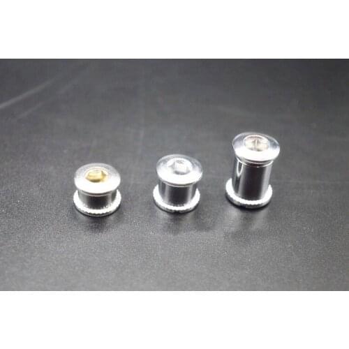 Fixed Gear Bicycle Crank & Chainwheel Single crank screws tooth nail double plate screw three steel