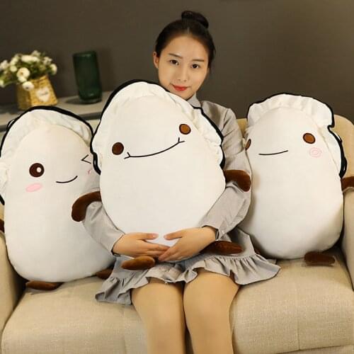 40/50/60cm Lovely Oysters Plush Stuffed Toys Cute Real-life Oyster Meat Plush Pillow Sofa Sleeping Cushion Girls Bed Decor Gifts