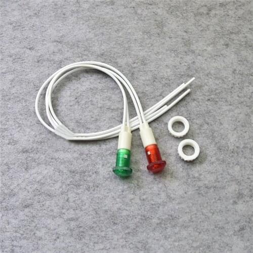 220V Power Waterproof Signal Lamp Switch Light Indicator Lights for Disinfection Cabinet/Electric Water Heater/Water Dispenser