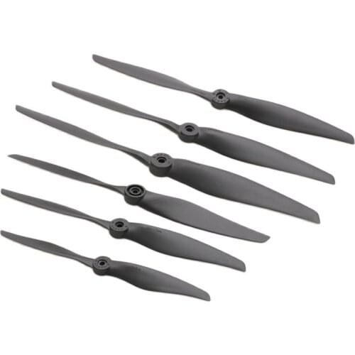 4PCS 1050-1610 Motor Direct Drive Propeller 10x5/12x7/13x7/14x7/15x8/16x10 Fast Props Paddle Blade fr RC Fixed Wing