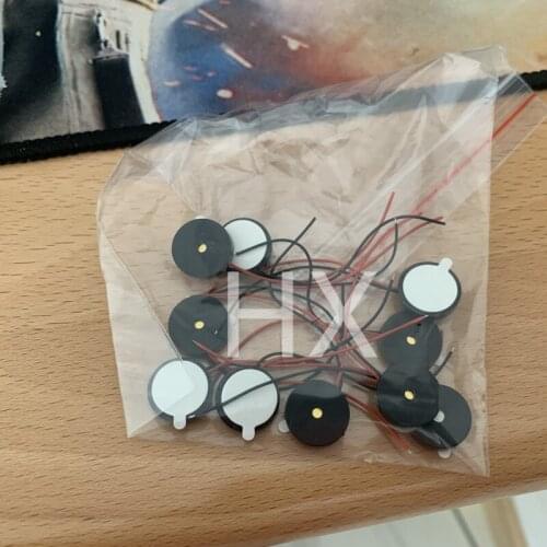Free shipping 100PCS Hot sale 1325 13*2.5mm piezoelectric Passive buzzer with wire