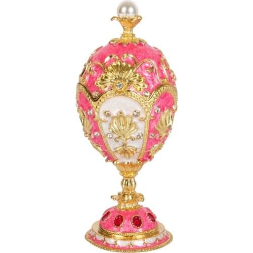 FABERGE EGG Brand Metal material Royal Palace of Denmark Faberge Egg for home decor