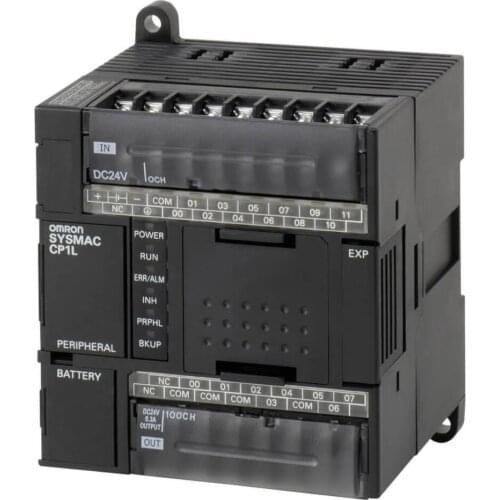 CP1L-L20DT1-D CP1L PLC CPU, USB Networking Computer Interface, 5000 Steps Program Capacity, 12 (DC) Inputs