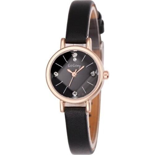 DaWhome Ladies Watch With Leather Strap