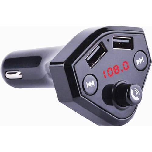 FM Transmitter Wireless Bluetooth-compatible FM Modulator Handsfree Car Kit Audio Car MP3 Player 5V 3.1A Dual USB Car Charger