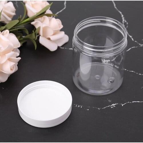 Container For Slime Clay Makeup Jar Cosmetic Pot Cream Bottle Nail Box U2JD