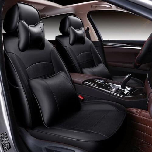 Custom car seat cover Leather For auto Subaru Tribeca Legacy Outback Impreza Forester Legacy Interior accessories car styling