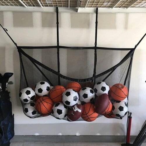 Hot Selling Adjustable Hanging Swimming Pool Storage Net Bag Football Inflatable Toys Holder