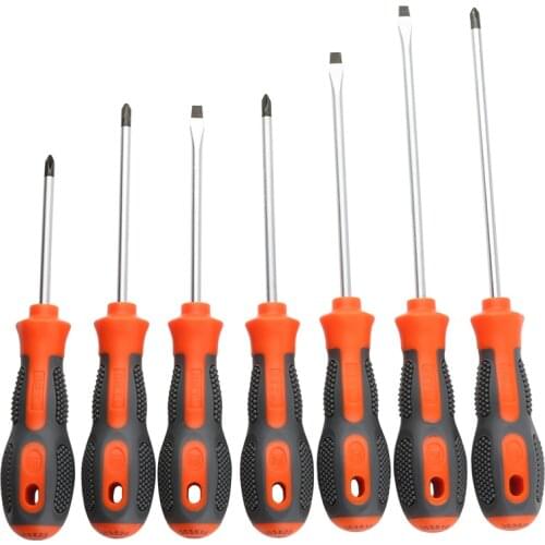 Insulated Screwdriver Set Screw Driver Bit Magnetic Phillips Slotted Screwdrivers Screw Holder For Electrician Hand Tools