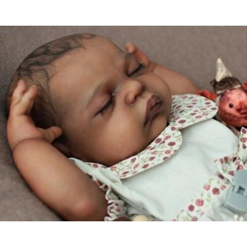NPK 19inches Cecily Reborn DIY doll Kit Fresh Color Soft Touch Doll Parts with COA