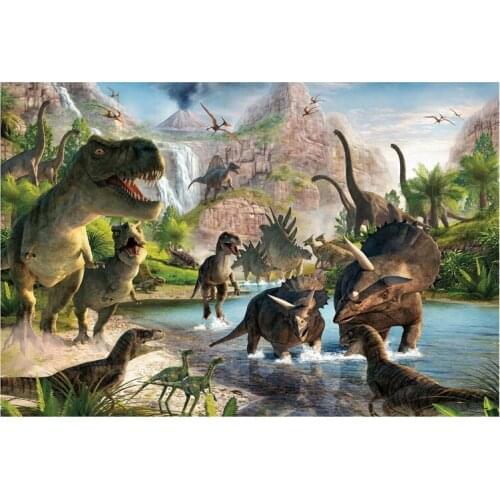 Jurassic Park Dinosaur Age Adult 1000 Piece Puzzle Childrens Educational Anime Cartoon Toy