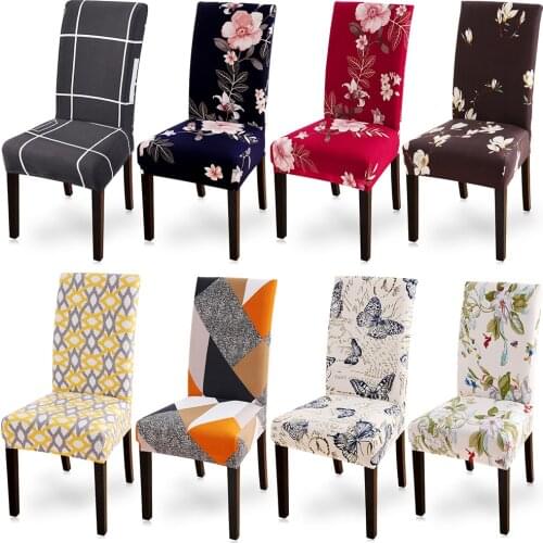 Printing Zebra Stretch Chair Cover big elastic seat chair covers painting slipcovers Restaurant banquet hotel home decoration