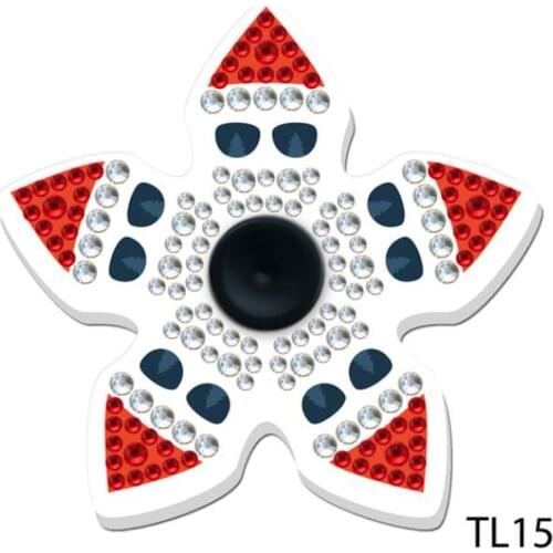 DIY Special Shaped Diamond Painting Finger Spinner Mandala Spinning Top Animal Rhinestone Art Craft Christmas Gifts For Children