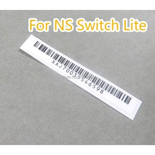 3pcs Replacement For Nintend Switch & Lite Controller Cover Bar Sticker For Nintendo Switch New Lable Bar Sticker Barcode