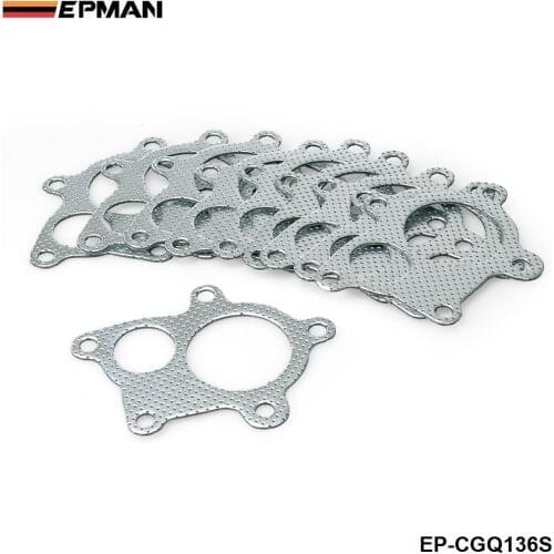 T3-T4 5 Bolt Downpipe Gasket Turbo Manifold For Honda Civic H22, f22,b16,b18,d16 EP-CGQ136S