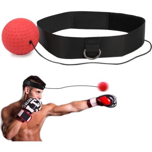 Fight Kick Boxing Reflex Ball Head Band Fighting Speed Training Punch Ball Muay Tai MMA Exercise Equipment Accessories