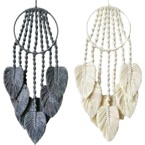 Creative Handwoven Tapestry Pendant Fringe Chic Wall ing Art Decoration