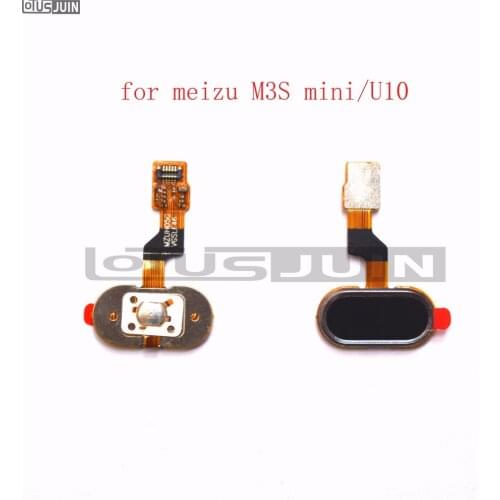 1PCS For Meizu M3S MINI/U10 Home Button Fingerprint Menu Return Key Recognition Sensor Flex Cable Ribbon