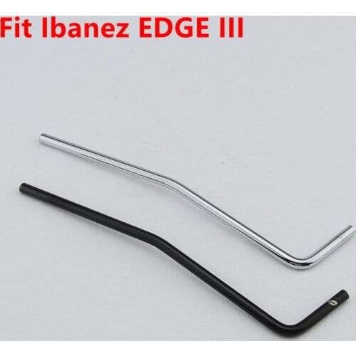 1 Piece Electric Guitar Tremolo System Bridge Arm For IBZ EDGE III / SAT Pro II / FAT 10 Black/Chrome Silver Guitar Parts