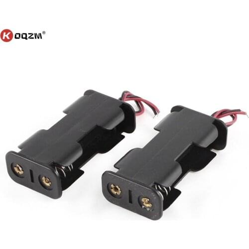 1pc Plastic 2 Pin 2 x 3V AA Battery Cell Case Holder