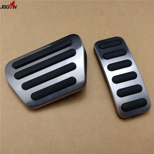 2pcs Gas Fuel Brake Foot Pedal AT For Land Rover Range Rover Sport 2014 2015 2016
