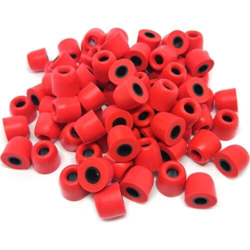 200 pcs/100 pairs. T100/T200/T400/T500 (S M L )3.0-4.9mm Caliber Ear Pads/cap for ear Headphones tips Sponge Headset accessories