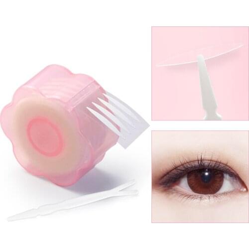 2019 Hot Sale 1 Roll(360Pairs)Double Eyelid Sticker Woman Makeup Tools Made Big Eyes Invisible Mesh-shaped Stripe Eyelid Paste