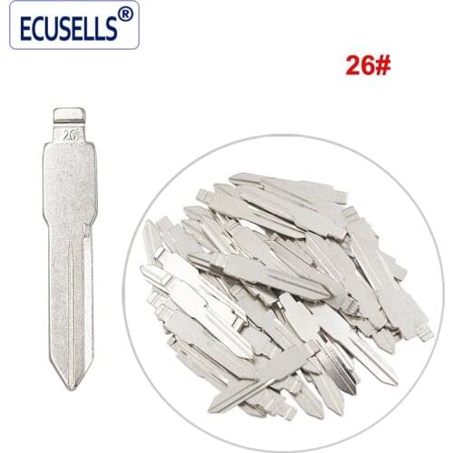 50PCS, 10PCS, Universal Auto Car Remotes Flip Blade 26# for KD Remote, NO.26 Left Key Blade