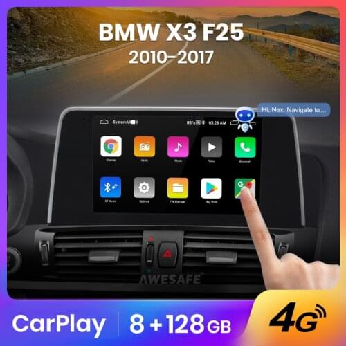 AWESAFE PX9 for BMW X3 F25 2010-2017 Car Radio Multimedia video player GPS No 2din 2 din Android 10.0