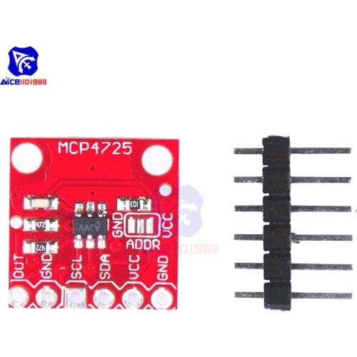 Diymore CJMCU-MCP4725 DAC Breakout Module Development Board 12Bit I2C IIC Interface Module EEPROM Best Resolution