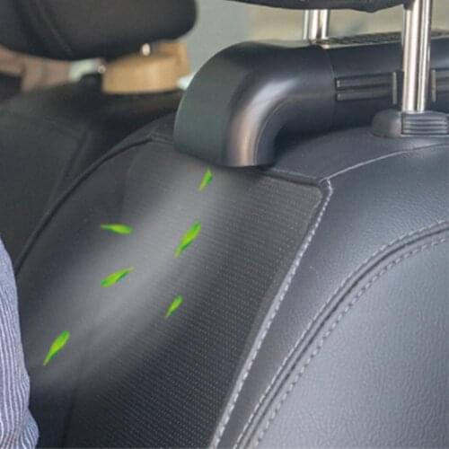 Electric Car Fan For Rear Seat Portable Car Rear Seat Fan With 3 Adjustable Wind Speeds Car Cooling Fan For SUV RV Vehicles