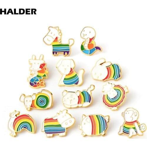 HALDER Brooches With Animals For Clothes