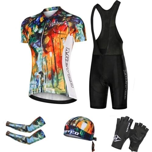 Cycling Jersey Set 2020 Pro Team Mountain Bike Clothing Roupas Femininas Summer MTB Bicycle Wear Clothes Anti-UV Bicicleta Suit