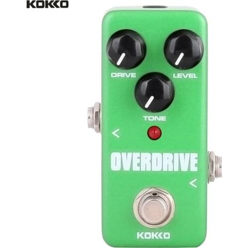 KOKKO FOD3 Overdrive Guitar Effect Pedal Mini Guiatr Pedal Portable True bypass Guitar Parts Guitar Accessories