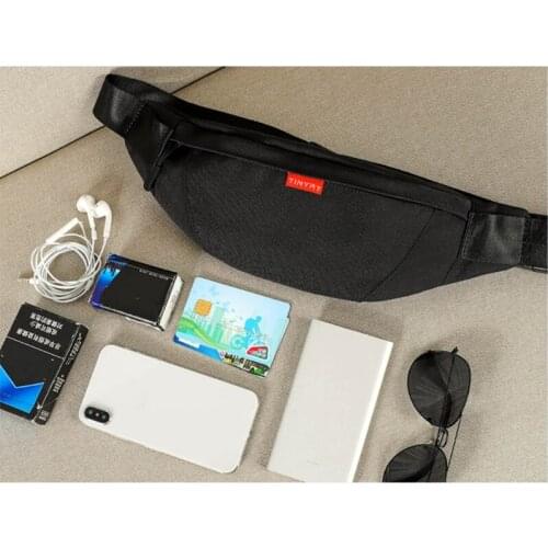 63HC Men Chest Bag Waist Fanny Pack Belt Pouch Travel Hip Bum Shoulder Bags Purse