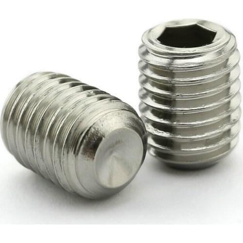 304 stainless steel socket set screws / six / set / no angle screw head screw M4*8