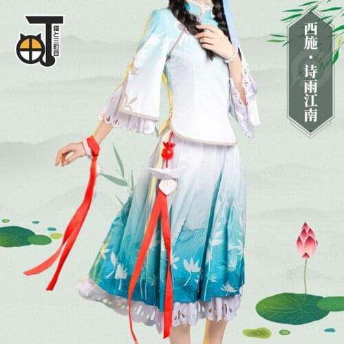 King of Glory Xi Shi Poetry Jiangnan COS Clothing