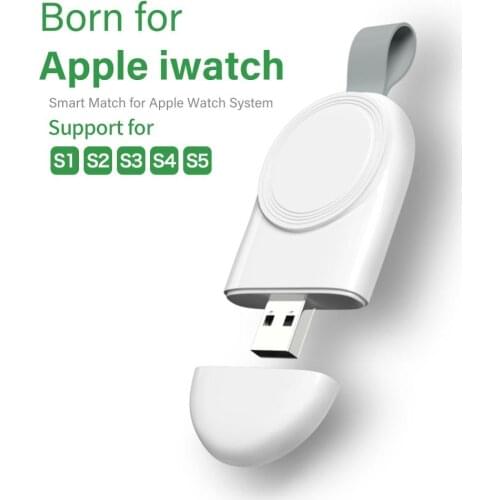 Portable USB Wireless Smart Watch Quick Charger for iWatch Series 5 4 3 2 1