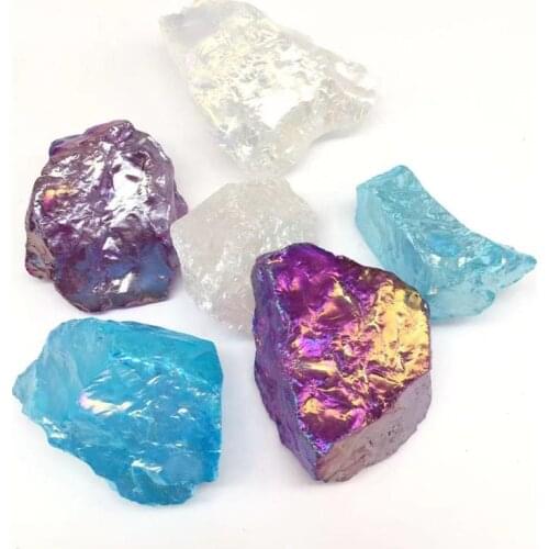 1pcs Natural gemstone raw Spiritual healing stones aura crystals rough for Home Decoration