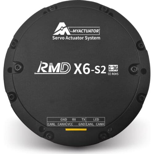 RMD-X6 S2 MyActuator Brushless DC Gear Servo Motor, BLDC,CAN BUS