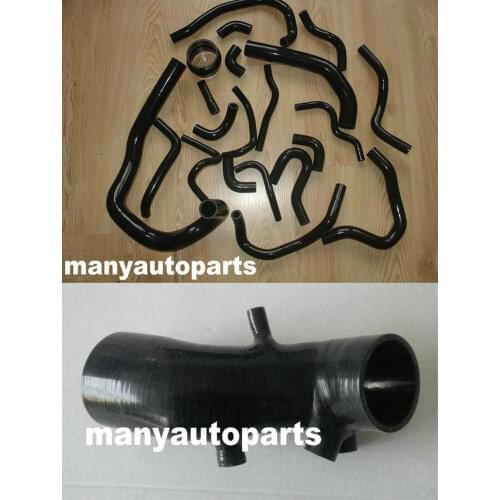 SILICONE RADIATOR &COOLANT BLK HOSE FOR TOYOTA SUPRA MA70 MK3 7M-GT/7MGTE 3.0L