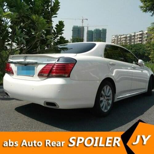 For TOYOTA Crowm Spoiler 2011-2013 Crowm spoiler High Quality ABS Material Car Rear Wing Primer Color Rear Spoiler
